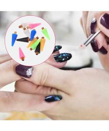 Buy FRCOLOR 24 pcs Wax Replacement Rhinestones Picker - Nail Art Tools with Assorted Colors for Perfect Manicure - Buy Online on GoSupps.com