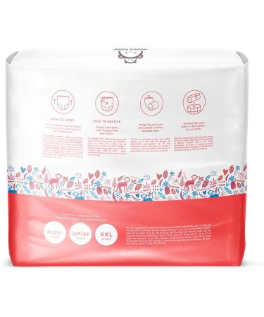 Buy Mama Bear Junior Diapers Size 5 (80 Count - 2 Packs) | Amazon Brand - Perfect for 13-20kg Babies | International Shipping Available - Buy Online on GoSupps.com