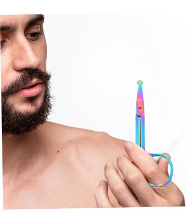 Mipcase 6 Pcs Nose & Ear Hair Cutters Set - Titanium Stainless Steel Trimmers for Facial & Baby Hair - Assorted Colors - Buy Online on GoSupps.com