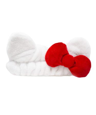 The Creme Shop Hello Kitty Plush Spa Headband With Signature Bow 1 Piece