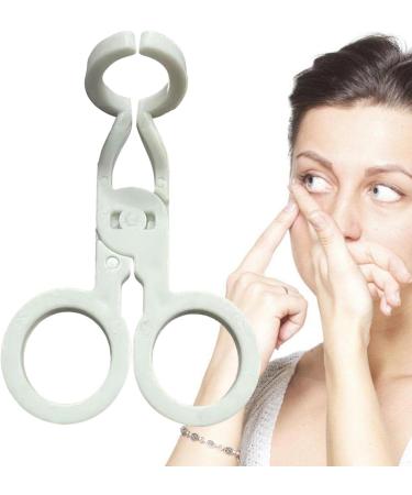 Wear Invisible Lens Aids Invisible Lens Eyelid Stretcher | Eyelid Stretcher for Invisible Lens Invisible Lens Insertion or Remover Eye-Opening Clips Tool White - Buy Online on GoSupps.com
