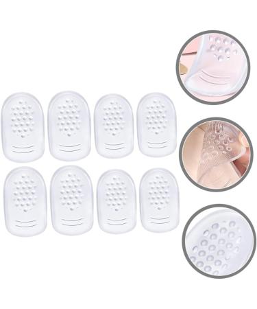 Buy 4 Pairs Self-Adhesive Clear Heel Pads | Soft Gel Inserts & Grips for Shoes | Breathable Shoe Accessories for Women - Buy Online on GoSupps.com