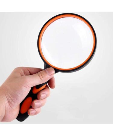 Professional 20x Handheld Reading Magnifier - 100mm Large Magnifying Lens with Soft Handle for Book Newspaper Reading Insect and Hobby Observation Classroom Full of Stars - Buy Online on GoSupps.com