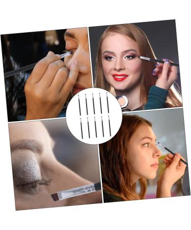 Mipcase 10pcs Angled Eyebrow Brush Travel Makeup Brush Eyeliner Groom Kit Eye Liner Brush Eyeliner Brush Mix - Buy Online on GoSupps.com