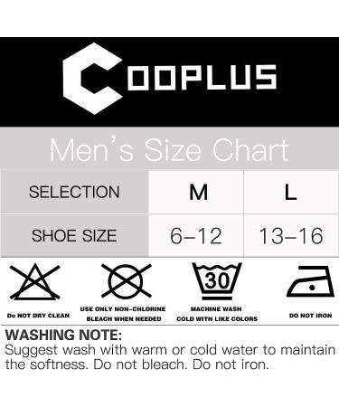 Cooplus Men's Cotton Athletic Ankle Socks - 6 Pairs Black, Medium Size - Buy Online on GoSupps.com