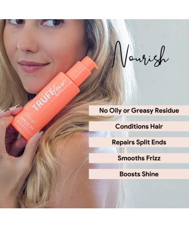 Buy Nourish Collection Argan Oil Hair Serum - Hydrating Frizz Control & Split End Repair with Black Truffle Extract | Paraben & Sulfate Free - 1.7 Fl Oz - Buy Online on GoSupps.com