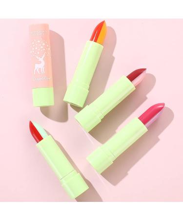KTouler 4 Pcs Color Changing Lipstick Set - Long Lasting Moisturizing Lip Balm Gift Set for Girls and Women | pH Temperature Non-Stick Cup Waterproof Makeup - Buy Online on GoSupps.com