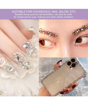 Colorful 12 Styles Manicure Nail Rhinestones Decoration Nail Art Accessory Nail Art Decoration Nail Salons Nail Art Learners(Rhinestone 1#) - Buy Online on GoSupps.com