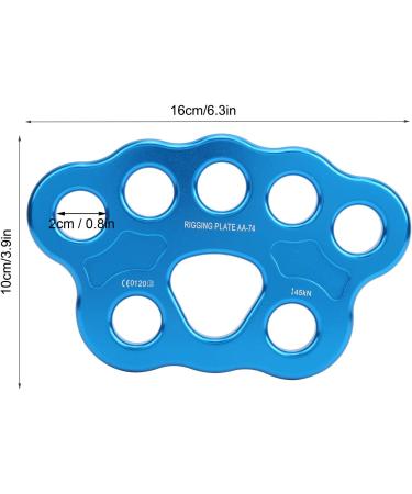 Vgeby Rigging Plate 45kN - 8 Hole Multi-Anchor for Climbing & Extreme Sports | Durable & Reliable Connection - Buy Online on GoSupps.com