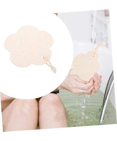  Healeved Healeved Flower-shaped cotton loofah fun bath sponges body wash sponge loofah sponge shower gel bathroom accessories scrubbing bath loofah scrubber bath loofah body scrubber luffa - Buy Online on GoSupps.com
