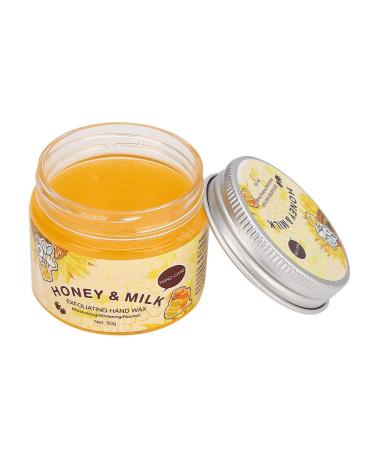 Milk & Honey Hand Peeling Mask 50g - Moisturizing Brightening Treatment for Dry Rough Skin - Buy Online on GoSupps.com