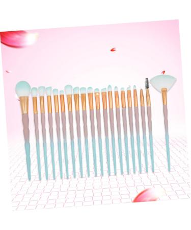 minkissy 20PC unicorn makeup eyebrow brush makeup beauty tools unicorn makeup eye shadow brush cosmetic tool kit - Buy Online on GoSupps.com