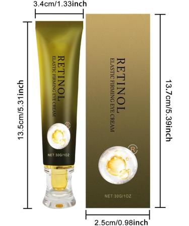 Retinol Firming Eye Cream Creme Anti Cerne Eye Contour Cream Effectively Nourishes Eye Skin Instant Iift Plus Cernes Under Eye Bags And Wrinkles Instant Eye Lift Removes Bags Dark Circles - Buy Online on GoSupps.com