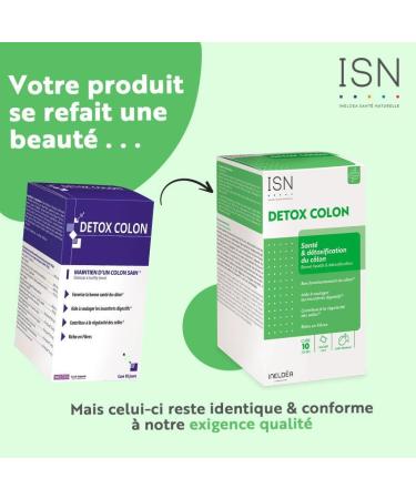 ISN - Ineldea Sant Naturelle Duo D tox & Bien- tre - Hepatobil + Detox Colon - Contribue au bien- tre g n ral - Participe la purification du foie et du c lon - Cure 30j 2 unit (Lot de 1) - Buy Online on GoSupps.com