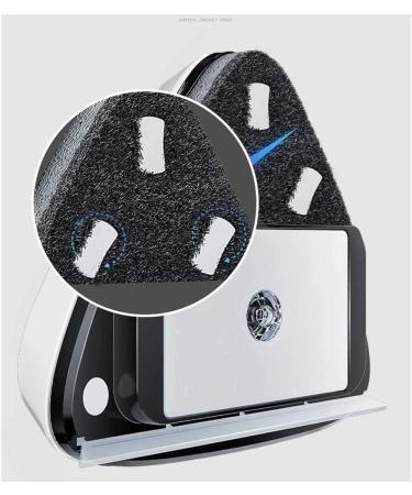 QTYUERGK Gear Tuning Cleaner Glass Wiper Magnetic Concealed 2.6M Safety Rope Triangular Double Sided Magnetic Window Cleaner Cleaners - Buy Online on GoSupps.com