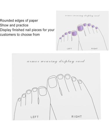 Nail Art Display Card DIY Nail Art Tips Display Card Practice for Home - Buy Online on GoSupps.com