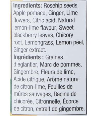 Tetley Care Lemon Ginger Herbal Tea - 20 Tea Bags 36 Grams Naturally Caffeine Free Ginger Lemon - Buy Online on GoSupps.com
