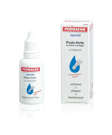 Podo forte fluid with tea tree oil special toe care nail care PediBaehr 30ml