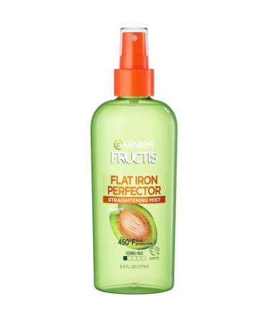 Garnier Fructis Style Flat Iron Perfector Straightening Mist Sleek 6 Fl Oz Citrus 6 Fl Oz (Pack of 1)