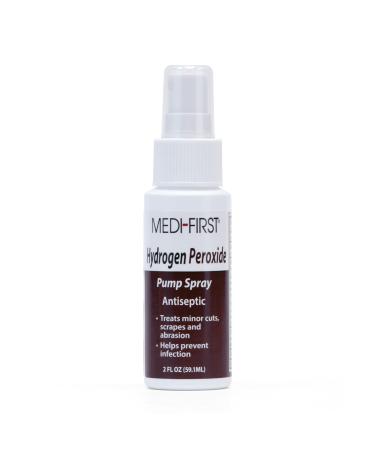 Medique Medi-First 25702 Hydrogen Peroxide Pump Spray, 2 Ounce