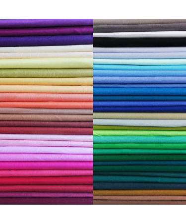 50pcs 8 x 8 inches Multicolor Cotton Fabric Bundle Squares for Quilting Sewing  Precut Fabric Squares for Craft Patchwork - Buy Online on GoSupps.com