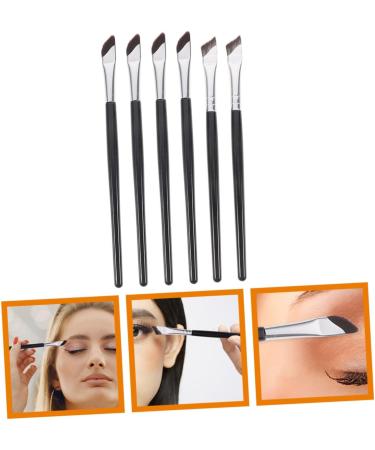 Beatifufu 1 Set Eyebrows Brush Eyebrow Brush Eye Liner Brush Concealer Brush under Eye Makeup Brush Black Wood - Buy Online on GoSupps.com