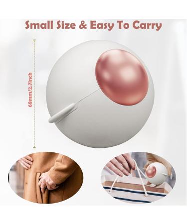 Reusable Lint Rolls for Pet Hair | Washable Sticky Lint Roller | Portable Gel Foot Roll | White Gold - Buy Online on GoSupps.com