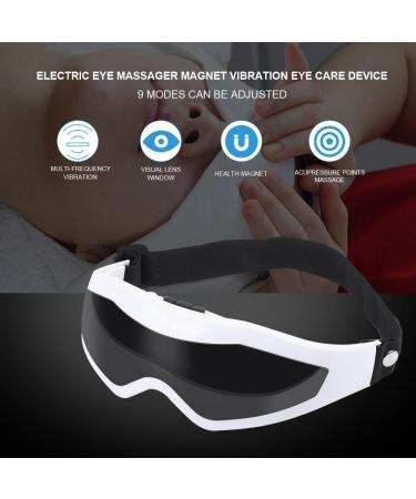 3D Eye Massage Device - USB Vibration Eye Mask for Anti-Fatigue & Wrinkle Care | International Shipping Available - Buy Online on GoSupps.com