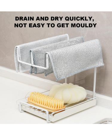 10PCS Multipurpose Wire Dishwashing Rags for Wet and Dry Double Layer Reusable Cleaning Cloths Dish Wire Dishcloth Wire Dish Cloths for Kitchen Bathroom for Dishes Sinks Counters Stove Tops - Buy Online on GoSupps.com
