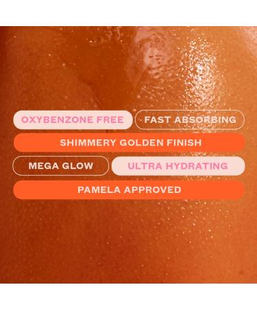 Frank Body SPF30 The Better Oil | Vegan & Cruelty-Free Nourishing Body Oil with Gold Shimmer | Jojoba & Almond Oil for Natural Glow (3.38 fl oz - Buy Online on GoSupps.com