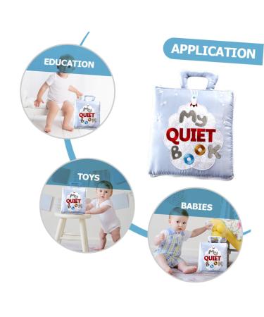 Upkoch Functional Search Book Toy for Toddlers - Interactive Baby Books for Newborns & Calm Fabric Toys - Buy Online on GoSupps.com