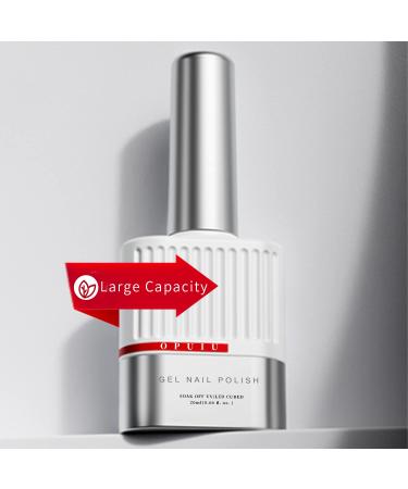 OPUIU Gel Nail Polish Base & Top Coat Set - 20ml | No Wipe Matte & Shiny Coats | Long Lasting Soak Off UV | Salon Quality Nail Art Kit - International Shipping - Buy Online on GoSupps.com