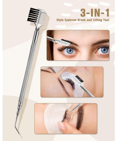 Fnyes 2-in-1 Eyelash Lifter & Comb Kit | Professional Eyelash Extension Tool for Perming & Tinting | International Shipping - Buy Online on GoSupps.com