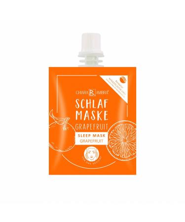 Chiara ambra moisture sleeping mask with grapefruit extract shea butter and hyaluron sleep and overnight mask donates intensive moisture vegan microplastic-free content: 35 ml