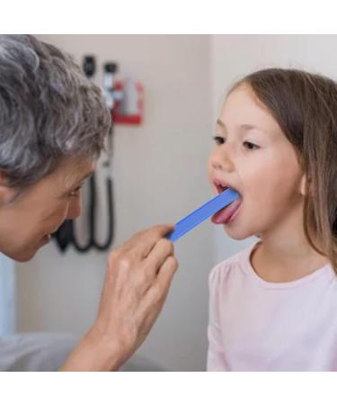 2Pcs Tongue Scraper & Trainer - Portable Kids Plastic Oral Care Tool for Muscle Strength & Hygiene - Buy Online on GoSupps.com