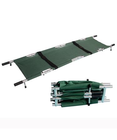 Folding Stretcher Aluminum Alloy Emergency Rescue Stretcher Portable Patient Transport Medical Stretcher Suitable for Hospitals/Clinic/Family/Playground