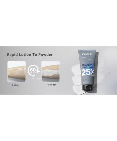 MANSPOT Anti-Chafing Deodorant Lotion for Men - 2024 Ball Groin & Armpit Care - 4 fl oz Anti-Irritant & Long-Lasting Protection - Buy Online on GoSupps.com