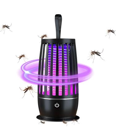 Fly Trap Lamp Flexible and Harmless Fly Killer | Zapper Indoor Electronic Rechargeable Fly Control Light Trap for Virtcooy Black Chargement USB - Buy Online on GoSupps.com