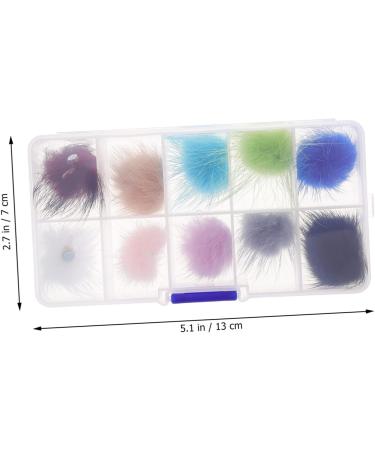 FRCOLOR 3 Boxes Nail Set Pompom Balls Nail Art Puff Nail Charms Nail Fluffy Manicure Accessories Pompoms for Nails Charms for Nail Accessories Velvet Removable 3D Decorations - Buy Online on GoSupps.com