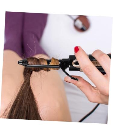 Outanaya 1 Set Curling Iron Curling Wand Hairdressing Tool Portable Hair Curler Heated Hair Rollers Black Abs - Buy Online on GoSupps.com