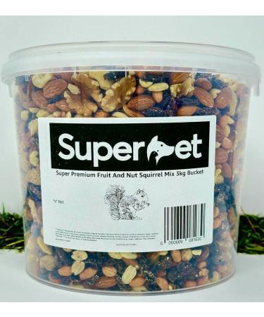 Superpet Extra Premium+ Squirrel And Bird Mix - New Mix (5kg)