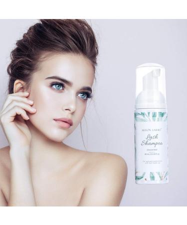 60ml Eyelash Extension Shampoo with Brush - Gentle Formula for Sensitive Eyes - Salon and Home Use - Buy Online on GoSupps.com