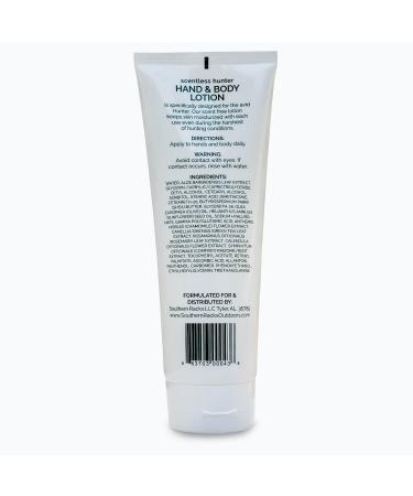 Scentless Hunter Lotion - All-Natural Moisturizer for Sensitive Skin | International Shipping Available - Buy Online on GoSupps.com