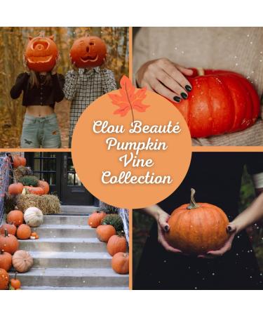 Clou Beaute Cozy Campfire Collection Gel Nail Polish Kit - 18 Fall Winter Colors | Orange Yellow Green Soak Off Polish Set with Lamp Base and Top Coat | 8ml Manicure Gift for Women - S22-07 - Buy Online on GoSupps.com