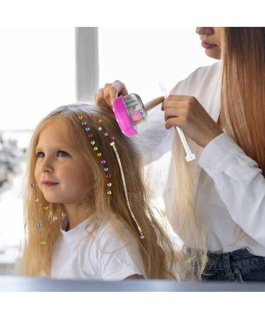Philoctes Hair Bedazzler Kit | Automatic Hair Braider & DIY Styling Tool with 60 Hair Gems | Perfect Gift for Girls - Buy Online on GoSupps.com