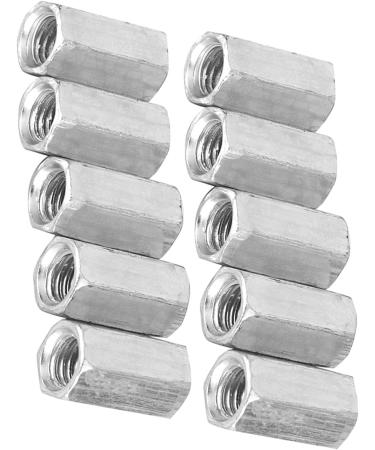 10Pcs M8 Long Rod Nut Hex High Strength Hexagonal Sleeve Nut Standoff Threaded Fasteners for Industrial and Construction Fasteners(M8x20) - Buy Online on GoSupps.com