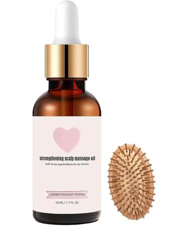 Scalp Oil - 50 Milliliters Natural Fortifying Moisturizer - Scalp Hydration - For Women and Men Hair Care Frizz Control Hydration and Relaxation - Buy Online on GoSupps.com