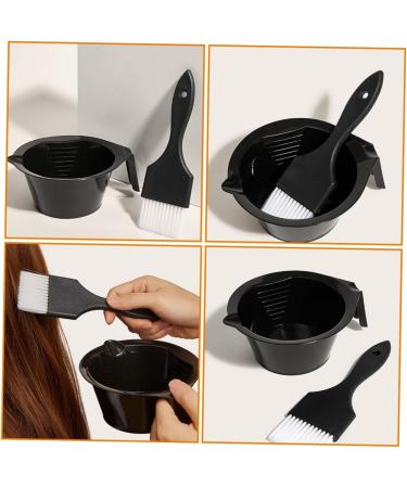 Ipetboom Plastic Mixing Bowl 1 Set Combs Hair Dye Brush Hair Coloring Mixing Bowl Hair Coloring Bowl Pp Care Hair Comb Hair Dye Bowl - Buy Online on GoSupps.com