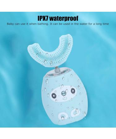 Buy U-Shaped Electric Toothbrush for Kids (2-7 Years) - Waterproof Intelligent USB Charging - Blue - Buy Online on GoSupps.com