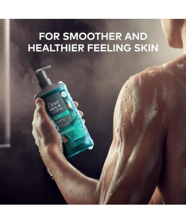 DOVE MEN + CARE Body Wash Eucalyptus & Cedar Oil Plant-Based Moisturizing Body Wash for Men 26oz - Buy Online on GoSupps.com
